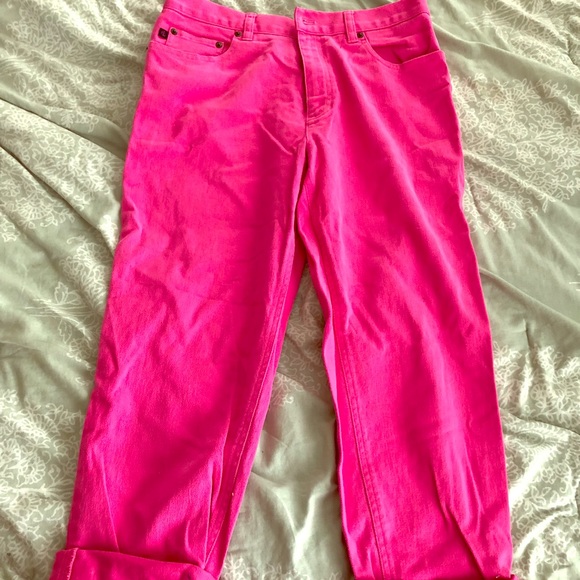 ralph lauren pink jeans